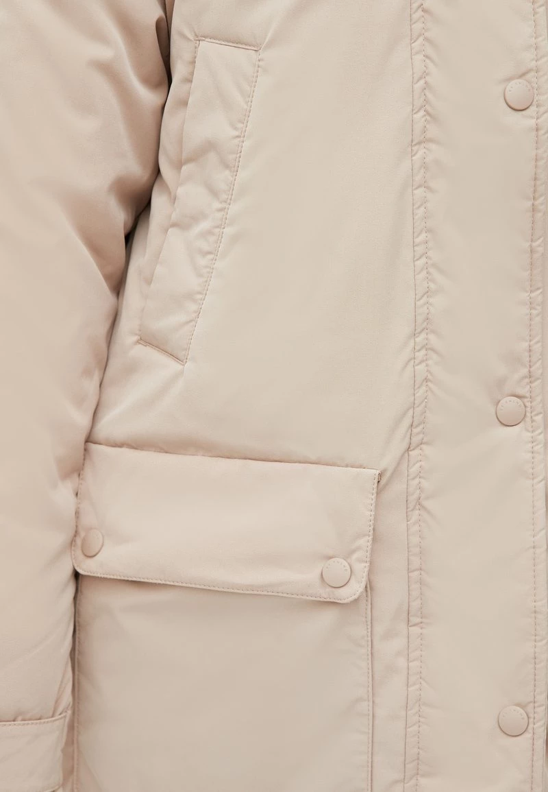 Finn Flare Damen Wintermantel - Beige 8 Finn Flare Damen Wintermantel - Beige – Bild 6