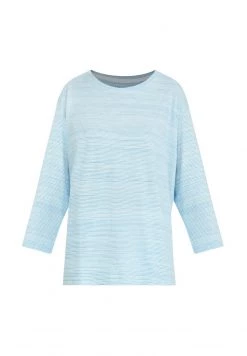 Finn Flare Damen Langarmshirt - Blue -Finn Flare Verkaufsladen 0f322080aaba470f99eb15a4c146f55a