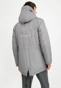 Finn Flare Herren Wintermantel - Grey -Finn Flare Verkaufsladen 0f64ab7cb1884443874f511d66879243