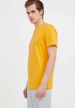 Finn Flare Herren T-Shirt Basic - Yellow -Finn Flare Verkaufsladen 0f7a71cbb7034270b455562c1dabdbf7
