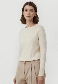 Finn Flare Damen Strickpullover - Beige -Finn Flare Verkaufsladen 0f8c8894f5c24f2daa697f7ff9d53f12