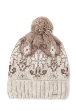 Finn Flare Damen Mütze - Beige -Finn Flare Verkaufsladen 10439749837a4636a21ea8afabdb5f6b