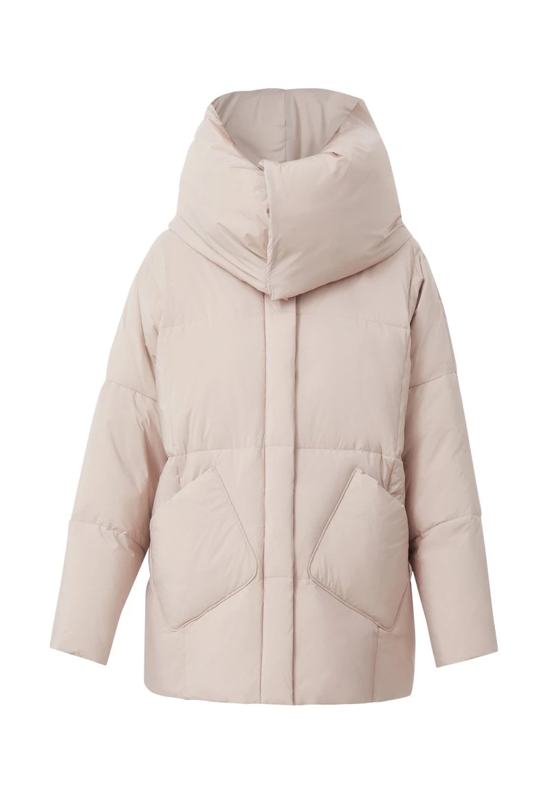 Finn Flare Damen Daunenmantel - Beige 9 Finn Flare Damen Daunenmantel - Beige – Bild 7