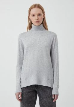 Finn Flare Strickpullover - Light Grey | Damen