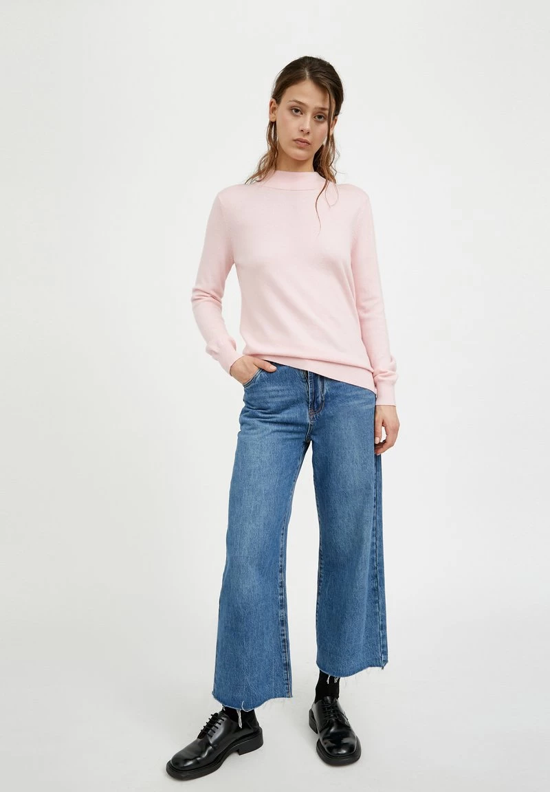 Finn Flare Damen Strickpullover - Pink 4 Finn Flare Damen Strickpullover - Pink – Bild 2