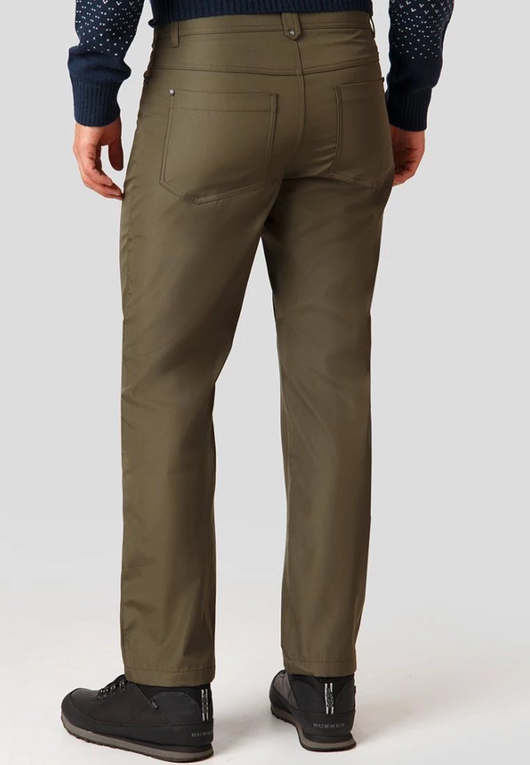 Finn Flare Stoffhose - Olive | Herren 5 Finn Flare Stoffhose - Olive | Herren – Bild 3