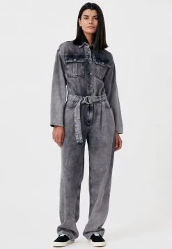 Finn Flare Damen OVERALL - Jumpsuit - Grey