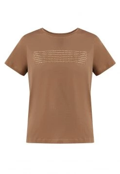 Damen FINN FLARE KURZARM - T-Shirt Print - Dark Beige -Finn Flare Verkaufsladen 12c9d6921aa14bdaab83c5096bb88eb1
