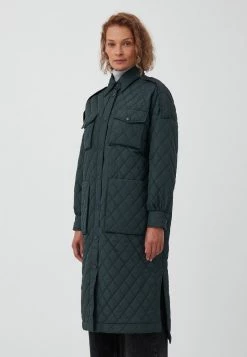 Finn Flare Damen Wintermantel - Dark Green -Finn Flare Verkaufsladen 12e4b11fa43d480ab2bad25ae6f1a690