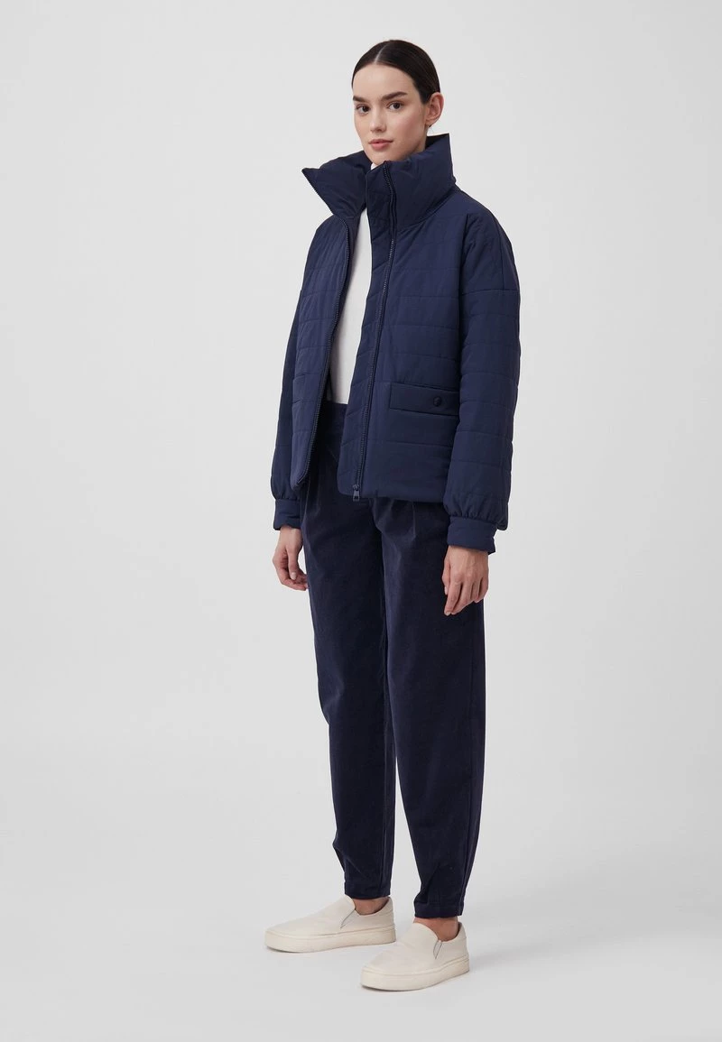 Finn Flare Damen Winterjacke - Dark Blue 4 Finn Flare Damen Winterjacke - Dark Blue – Bild 2