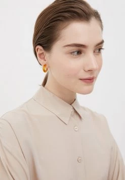 Finn Flare Damen Hemdbluse - Beige