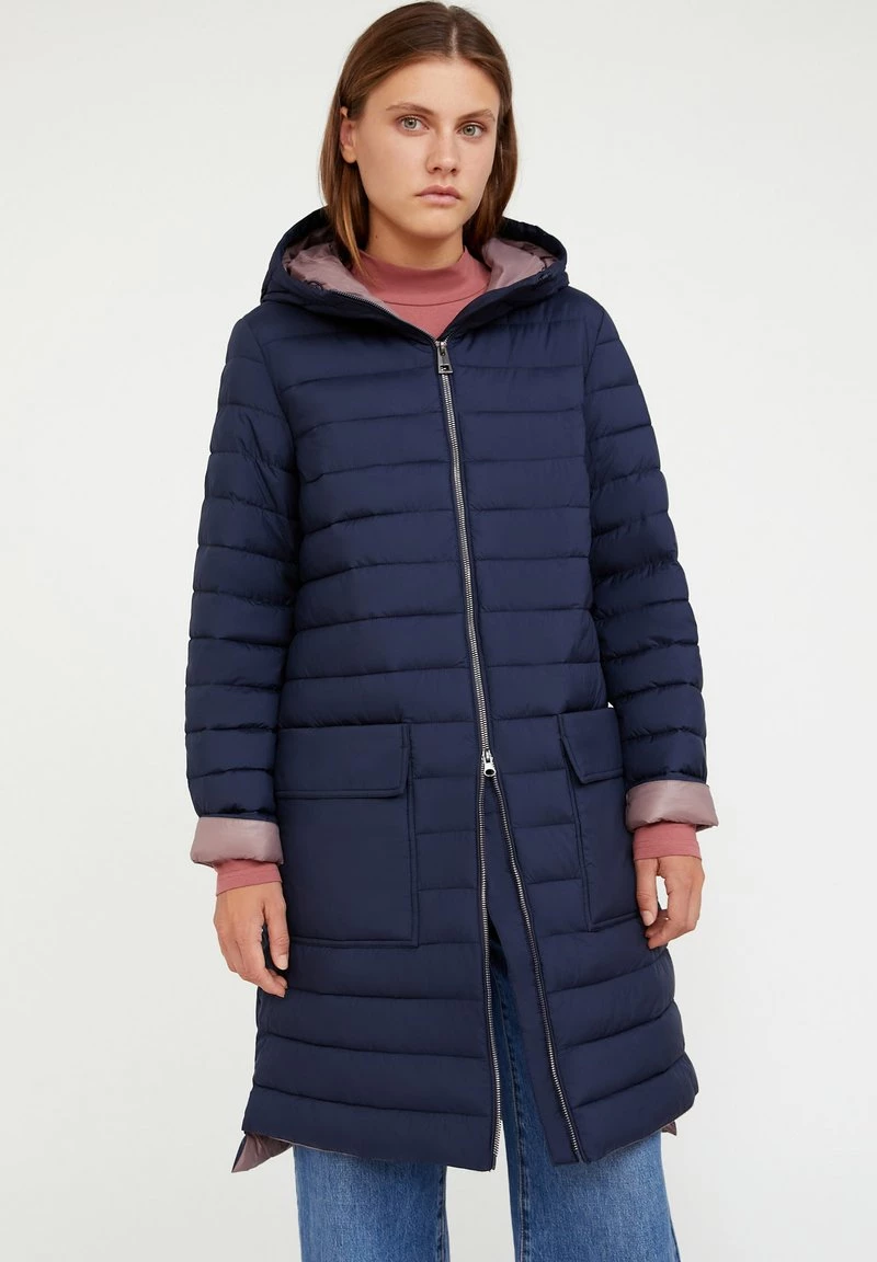 Finn Flare Damen Wintermantel - Dark Blue 3 Finn Flare Damen Wintermantel - Dark Blue