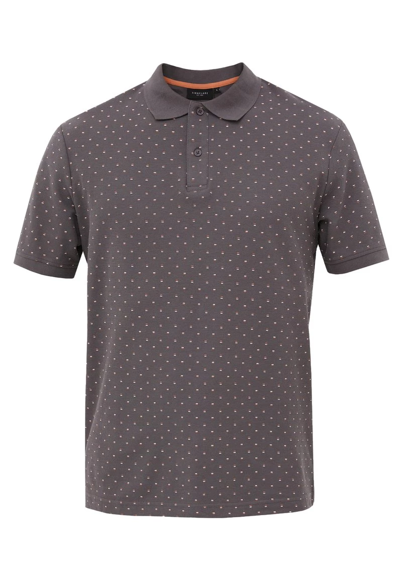 Finn Flare Herren Poloshirt - Dark Grey 6 Finn Flare Herren Poloshirt - Dark Grey – Bild 4