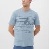Finn Flare T-Shirt Print - Grey-blue | Herren 1 Finn Flare T-Shirt Print - Grey-blue | Herren -Finn Flare Verkaufsladen 159f6c0f3ceb421dba798248ac10ada8