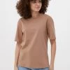 Finn Flare Damen T-Shirt Basic - Light Beige 1 Finn Flare Damen T-Shirt Basic - Light Beige -Finn Flare Verkaufsladen 16444e306e6843a29d66b322c3a30c44