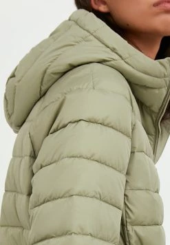 Finn Flare Damen Wintermantel - Light Green -Finn Flare Verkaufsladen 1646da74395e4f26b091bf167577b9d9