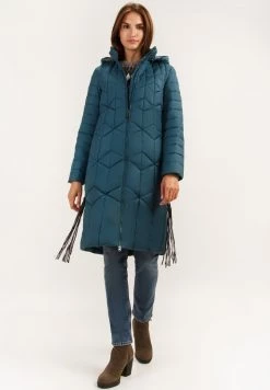 Finn Flare MODISCHEN DESIGN - Wintermantel - Dark Blue | Damen -Finn Flare Verkaufsladen 165b7b536a3c4f73b6e794837f59b091