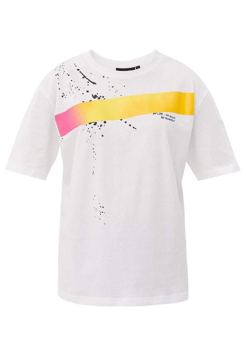 Finn Flare T-Shirt Print - White | Damen 6 Finn Flare T-Shirt Print - White | Damen – Bild 4