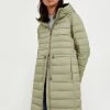 Finn Flare Damen Wintermantel - Light Green -Finn Flare Verkaufsladen 170d96ca7b0747269460566b27c036c0