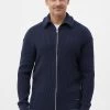 Finn Flare Herren Strickjacke - Dark Blue -Finn Flare Verkaufsladen 1741853f38e34108b295b6dde3c88ab5