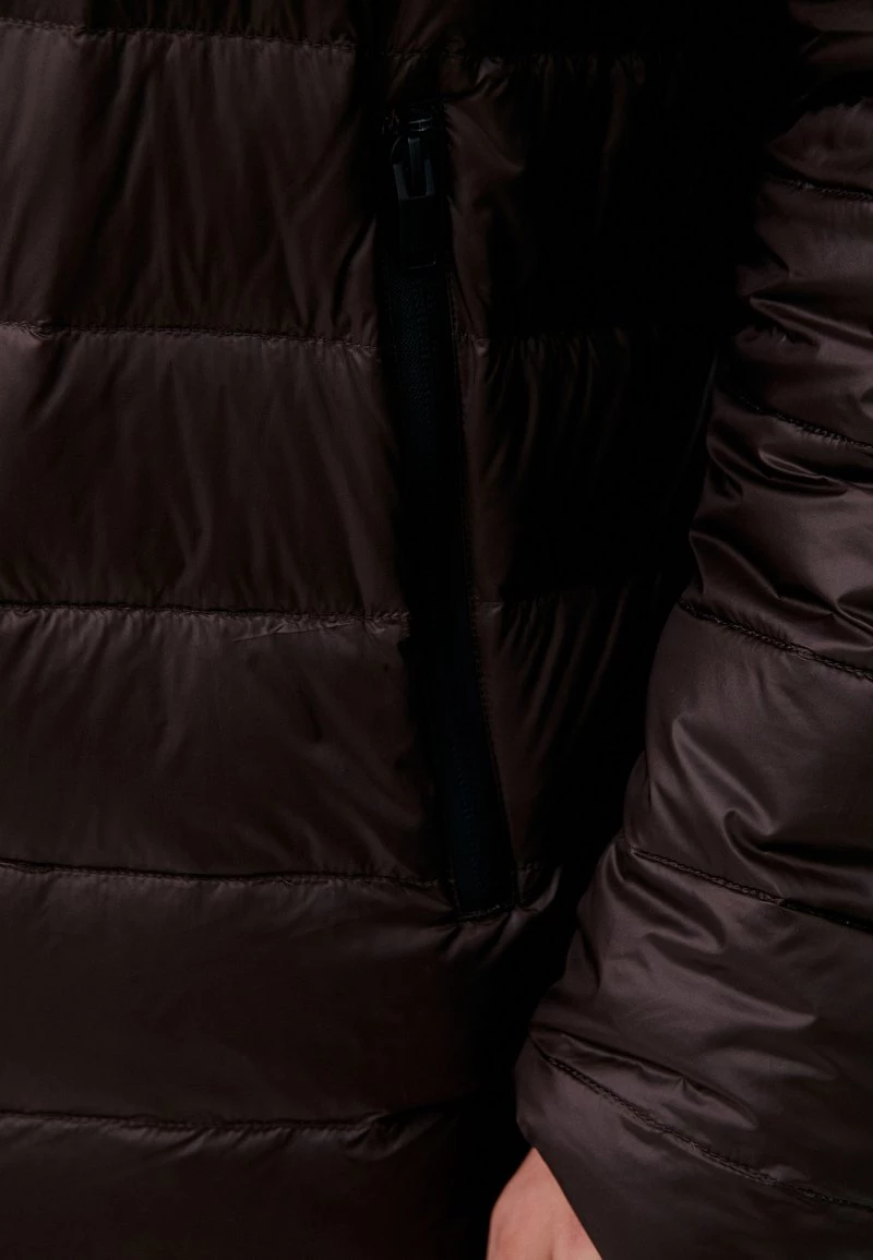 Finn Flare Herren Daunenjacke - Dark Brown 6 Finn Flare Herren Daunenjacke - Dark Brown – Bild 4