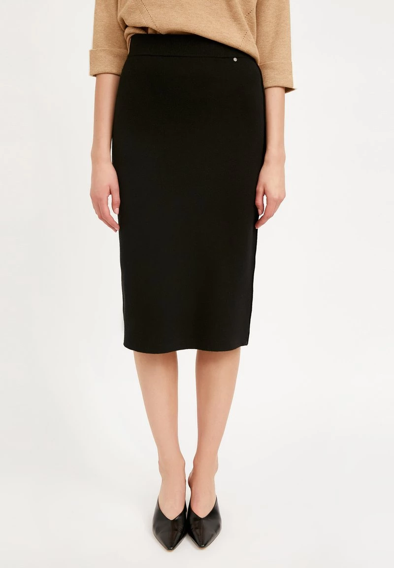 Finn Flare Damen Bleistiftrock - Black 3 Finn Flare Damen Bleistiftrock - Black