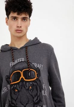 Finn Flare Herren Kapuzenpullover - Dark Grey Melange 10 Finn Flare Herren Kapuzenpullover - Dark Grey Melange -Finn Flare Verkaufsladen 198bd354a22e4a1facc940d96d6c3e0b