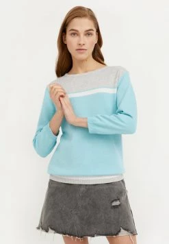 Finn Flare Damen Strickpullover - Green