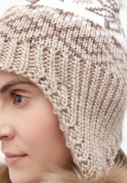 Finn Flare Mütze - Beige | Damen -Finn Flare Verkaufsladen 1a8f79a5283c4ebdb0e7fedf3b505101