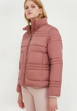 Finn Flare Damen Winterjacke - Dark Pink -Finn Flare Verkaufsladen 1a983d5266cf4c91b95a49a37d814a10