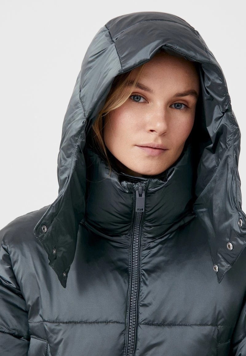 Finn Flare Damen Wintermantel - Dark Green 6 Finn Flare Damen Wintermantel - Dark Green – Bild 4