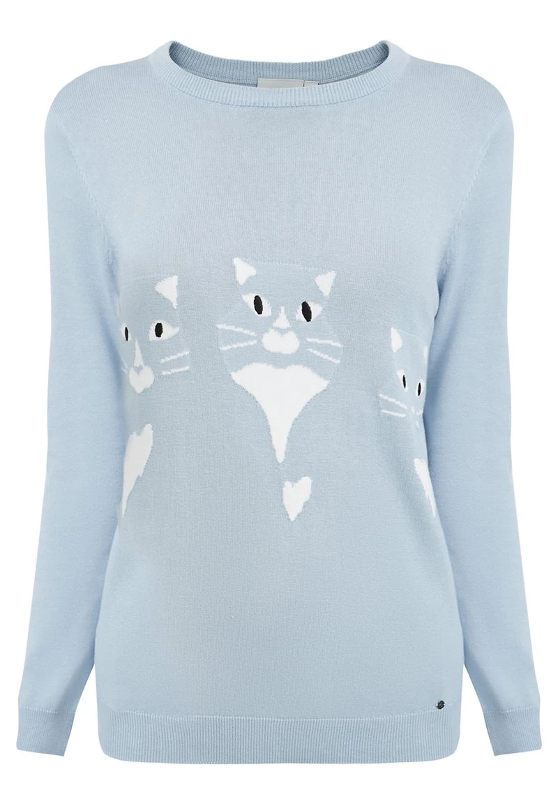 Finn Flare Damen Sweatshirt - Light Blue 8 Finn Flare Damen Sweatshirt - Light Blue – Bild 6