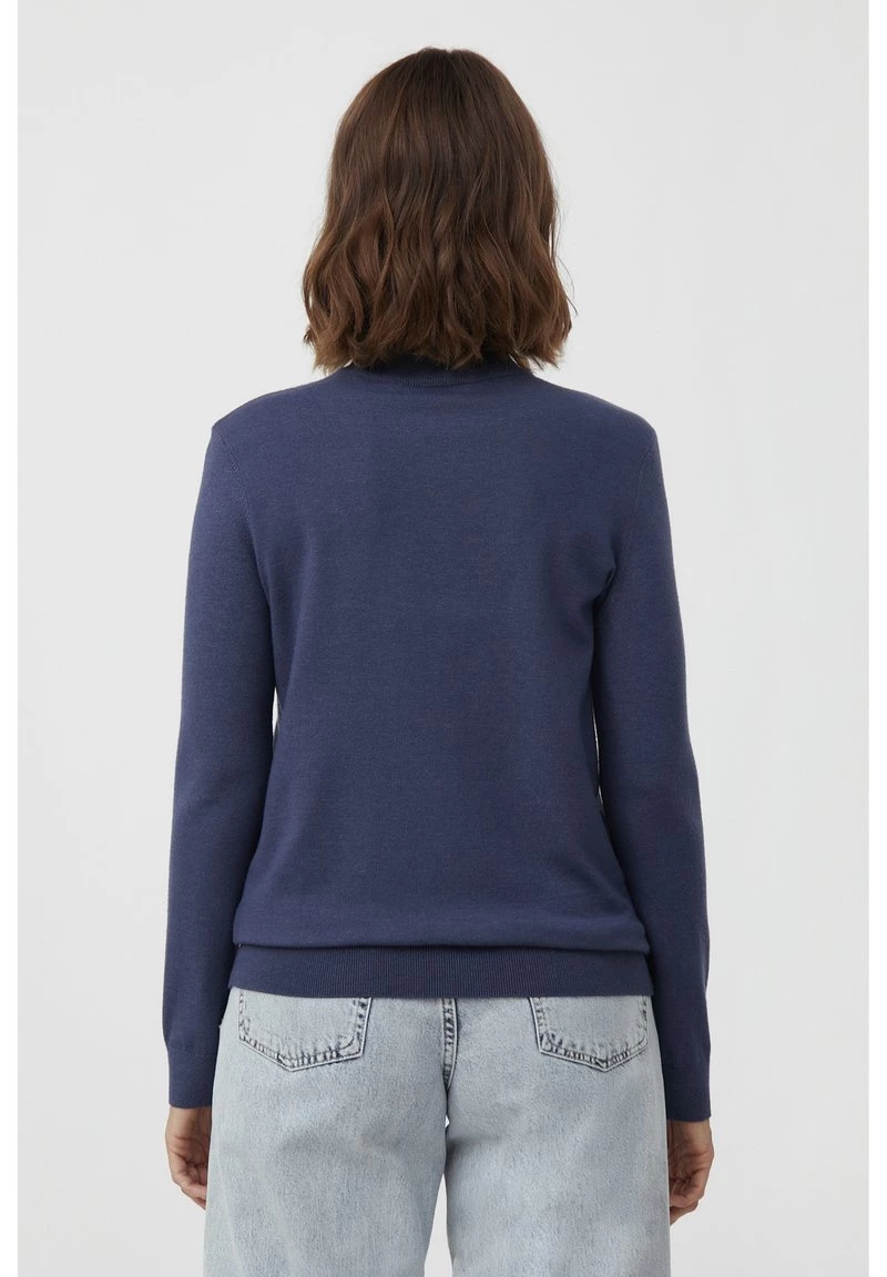 Finn Flare Damen Strickpullover - Dark Blue 5 Finn Flare Damen Strickpullover - Dark Blue – Bild 3