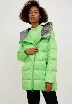 Finn Flare Wintermantel - Neon Green | Damen