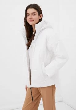 Finn Flare Winterjacke - White | Damen -Finn Flare Verkaufsladen 1b63a1d3e3d148c0b57985ce81f6d0b2