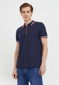 Finn Flare Herren Poloshirt - Dark Blue