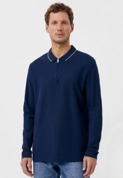 Finn Flare Herren Poloshirt - Dark Blue