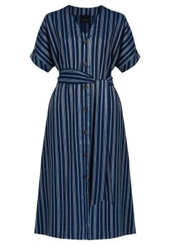 Finn Flare Damen Blusenkleid - Dark Blue 16 Finn Flare Damen Blusenkleid - Dark Blue -Finn Flare Verkaufsladen 1bd33af7479f44ad8f18bb8694652df1