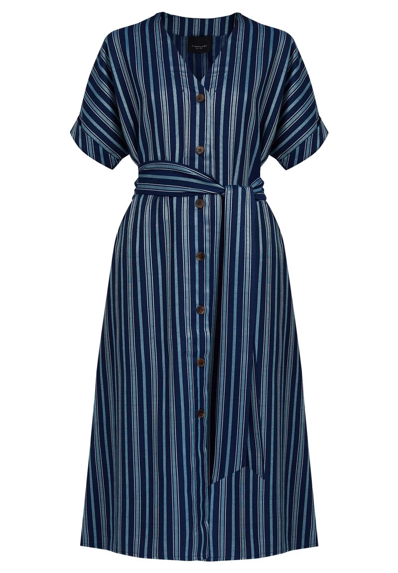 Finn Flare Damen Blusenkleid - Dark Blue 9 Finn Flare Damen Blusenkleid - Dark Blue – Bild 7