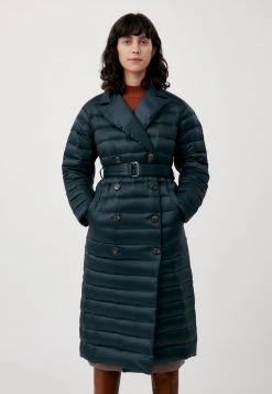 Finn Flare Damen Daunenmantel - Dark Green