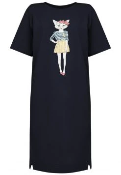 Finn Flare Damen Jerseykleid - Dark Blue 11 Finn Flare Damen Jerseykleid - Dark Blue -Finn Flare Verkaufsladen 1c6636bac1cb40a38d437eacd8342ae4