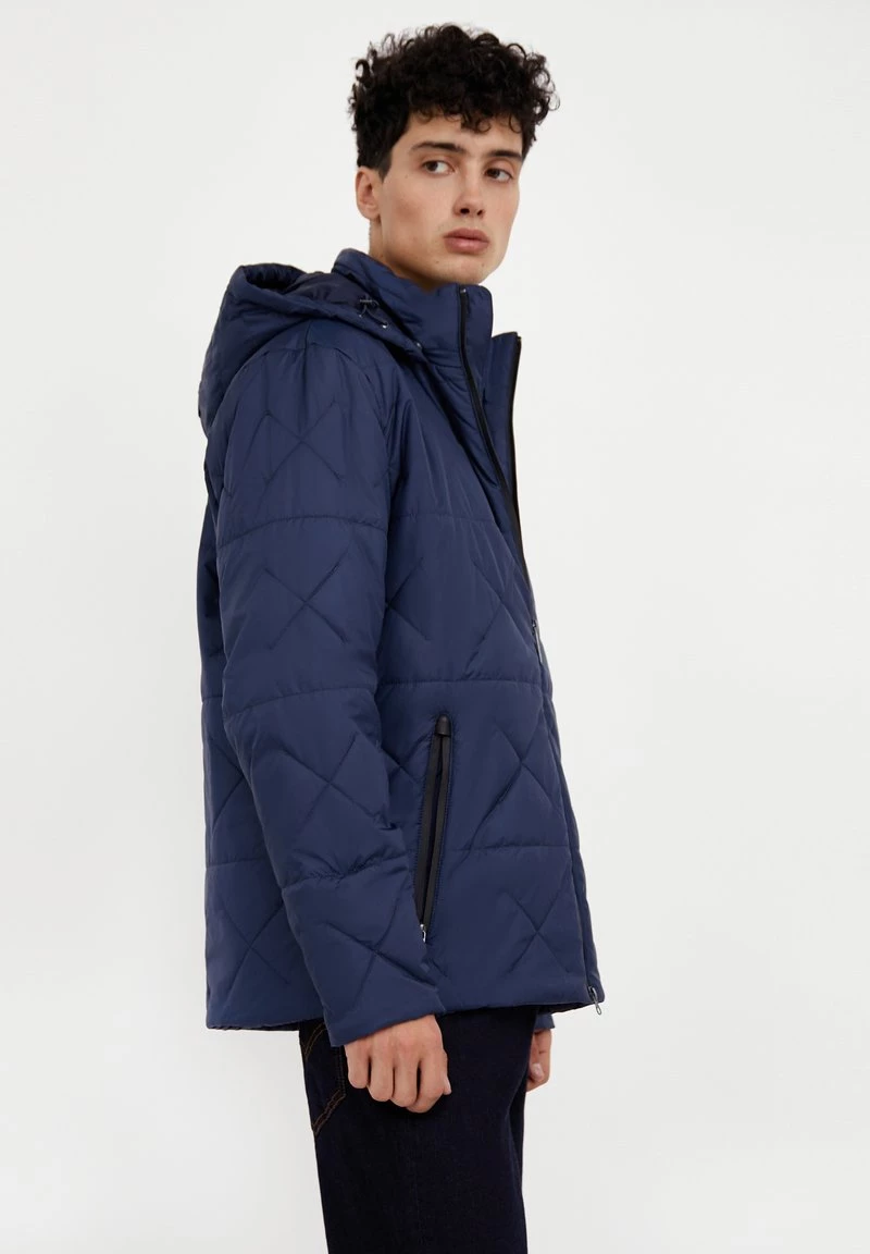 Finn Flare Winterjacke - Dark Blue | Herren 7 Finn Flare Winterjacke - Dark Blue | Herren – Bild 5