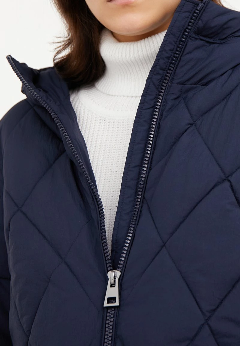 Finn Flare Damen Wintermantel - Dark Blue 10 Finn Flare Damen Wintermantel - Dark Blue – Bild 8