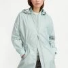 Finn Flare Damen Regenjacke / Wasserabweisende Jacke - Green -Finn Flare Verkaufsladen 1d2068b74340422ab857da59dfc68267