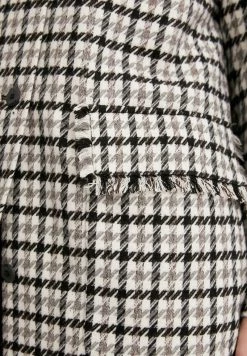 Finn Flare Damen Klassischer Mantel - Black -Finn Flare Verkaufsladen 1d37f95e90ad4e82a18808fb48d5dc55