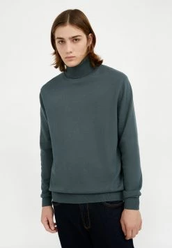 Finn Flare Herren Strickpullover - Dark Green