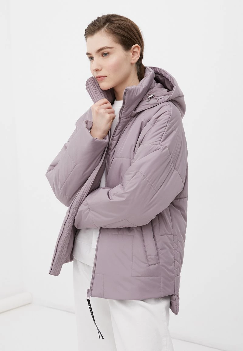 Finn Flare Damen Winterjacke - Grey/lilac 7 Finn Flare Damen Winterjacke - Grey/lilac – Bild 5
