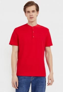 Finn Flare Herren T-Shirt Basic - Red