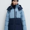 Finn Flare Damen Winterjacke - Dark Blue -Finn Flare Verkaufsladen 1e570f1ca1c34820bda764a638624d6e