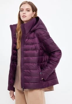 Finn Flare Damen Winterjacke - Purple -Finn Flare Verkaufsladen 1ea2217ee3a74b518d29717dd6f30e98